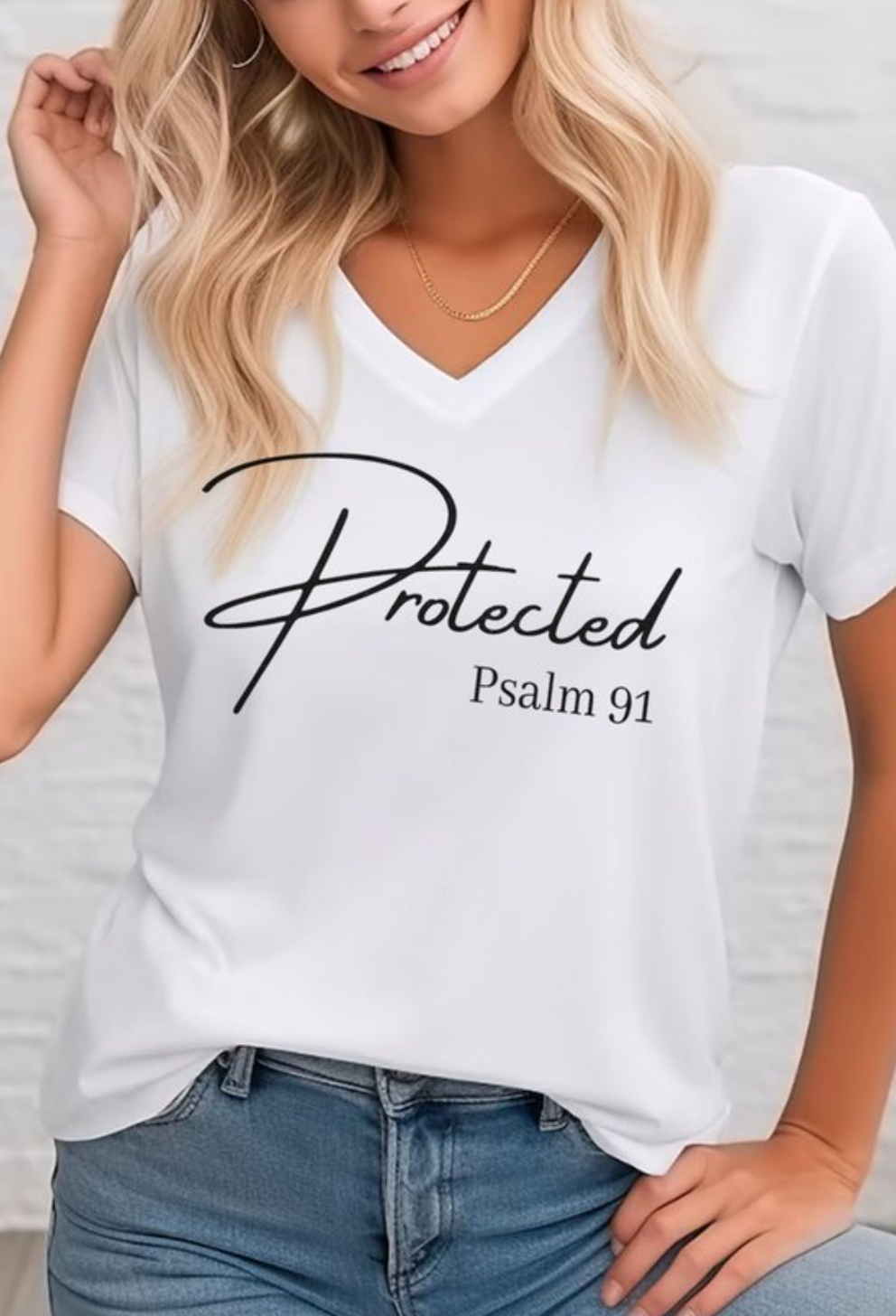 TAJ PSALM T-SHIRT - Chic by Taj