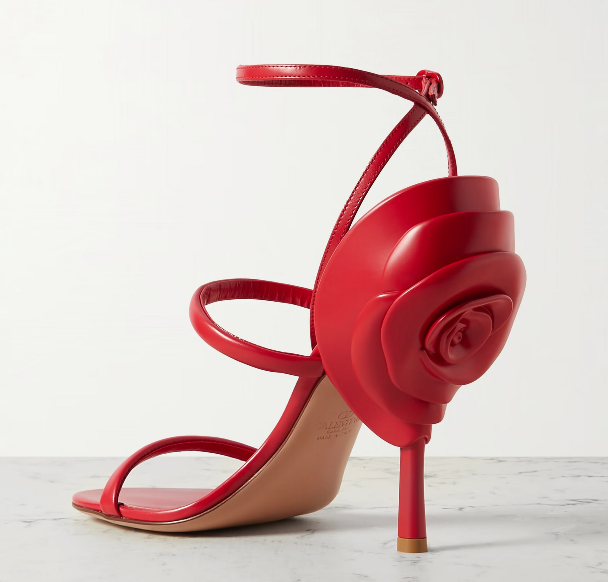 TAJ FLOWER HEELS Chic by Taj