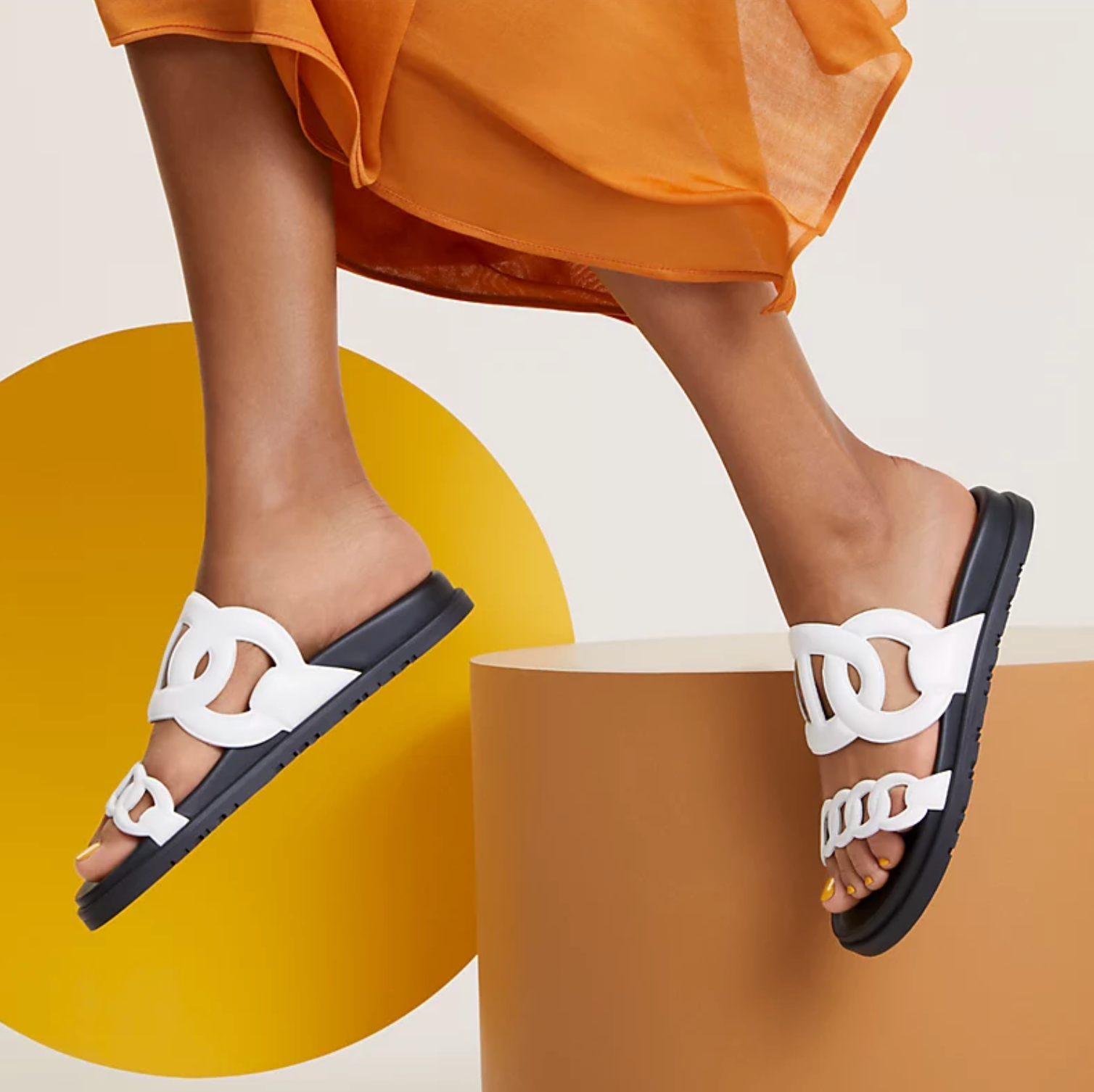 TAJ NAPPA SANDALS Chic by Taj