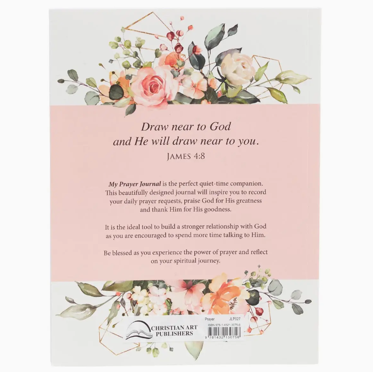 Journal Prompted Floral My Prayer Journal Chic by Taj