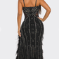 Rhinestone Maxi Dress - Chic by Taj