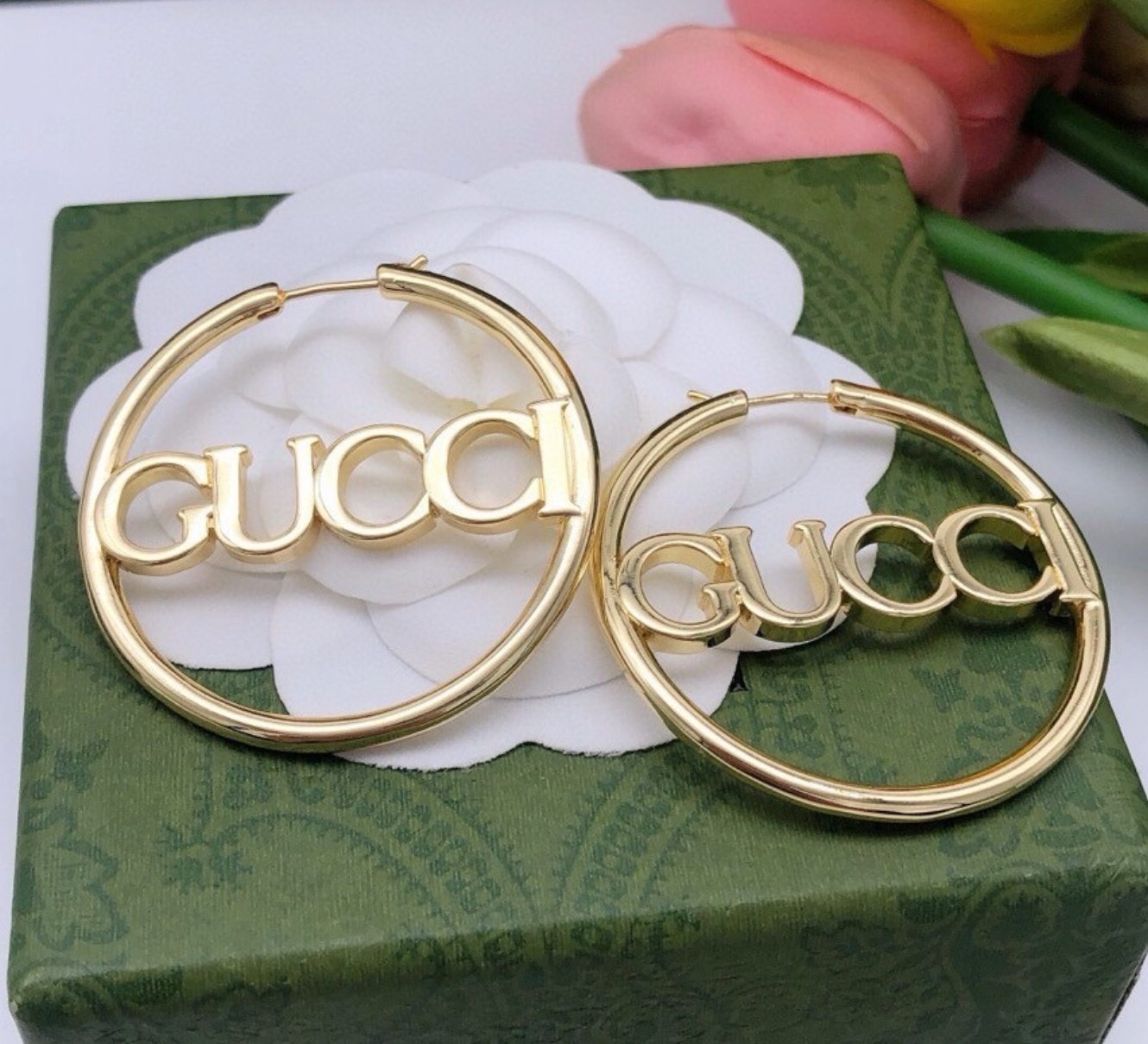 TAJ GG LOGO EARRING