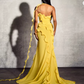 Backless High Waist Designer Dress - Chic by Taj