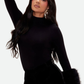 Faux Fur Cuff Bodysuit - Chic by Taj