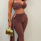 Bold And Backless Two Piece Set - Chic by Taj