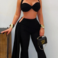 Bold And Backless Two Piece Set - Chic by Taj