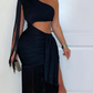 Glam Fringe Dress - Chic by Taj