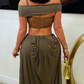 Lavae Maxi Dress (Olive) - Chic by Taj