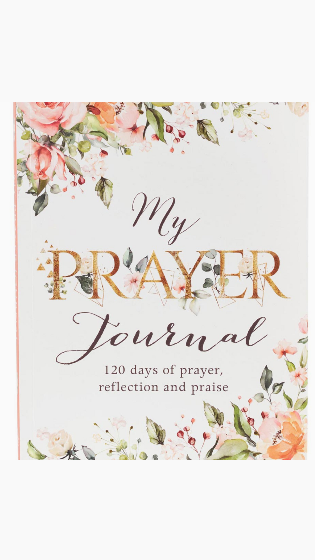 Journal Prompted Floral My Prayer Journal Chic by Taj
