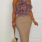 Roses Bandage Midi Dress - Chic by Taj