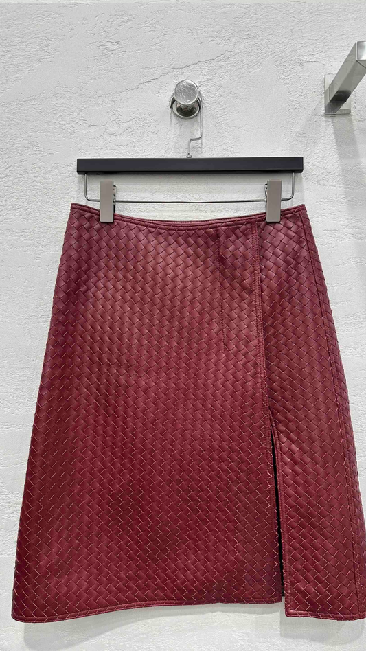Bota Leather Skirt