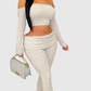 Rib Pants Set - Chic by Taj