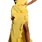 Backless High Waist Designer Dress - Chic by Taj