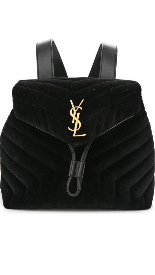 Taj Velvet Backpack - Chic by Taj