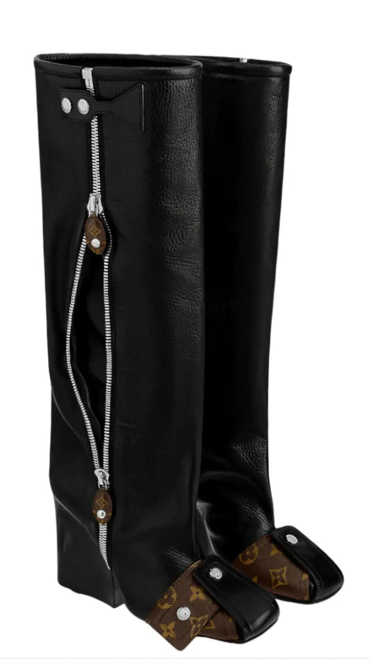 TAJ WEDGE BOOTS - Chic by Taj