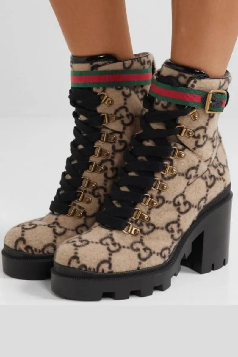 TAJ LOGOG BOOTS - Chic by Taj