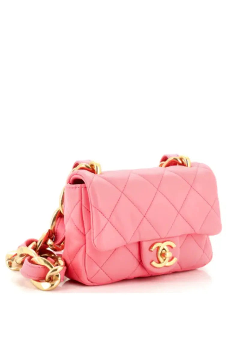 Taj Flap Bag Quilted Lambskin Mini - Chic by Taj