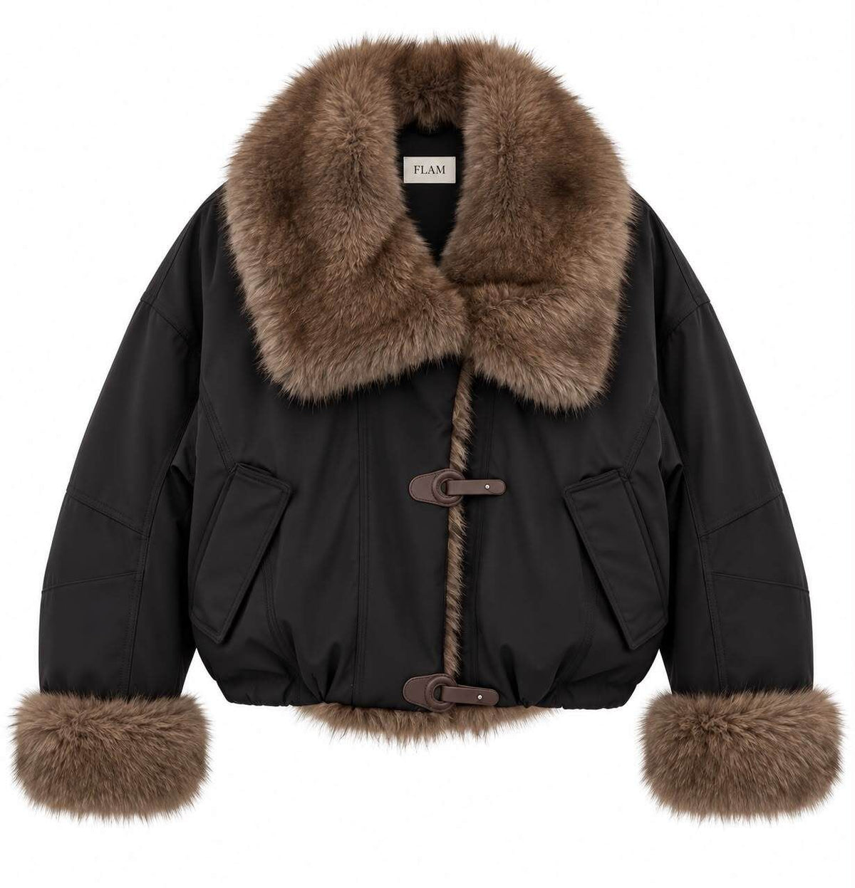 Fur-Collar Jacket