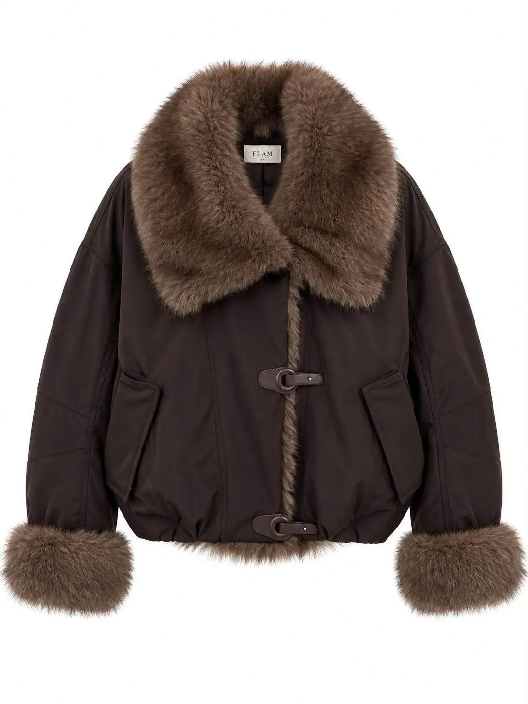 Fur-Collar Jacket