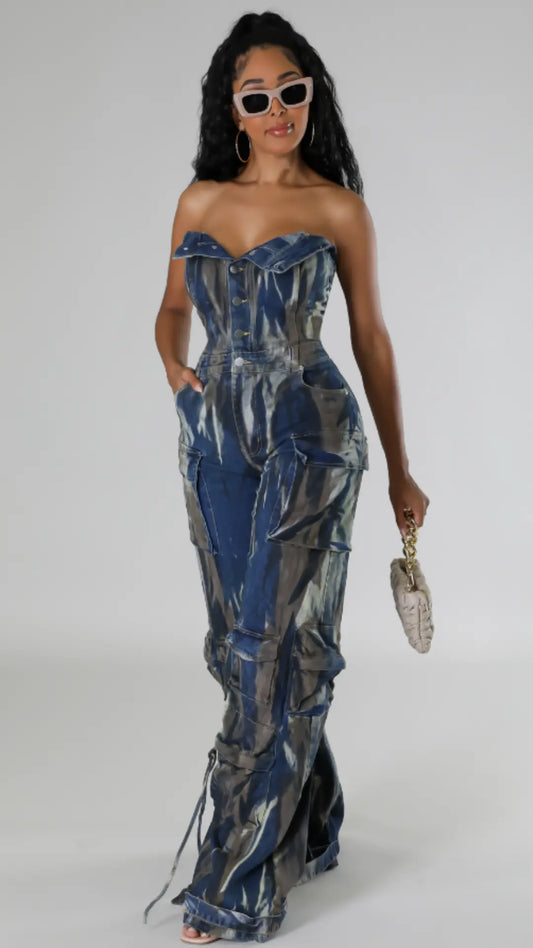 Losing Touch Jumpsuit - Chic by Taj