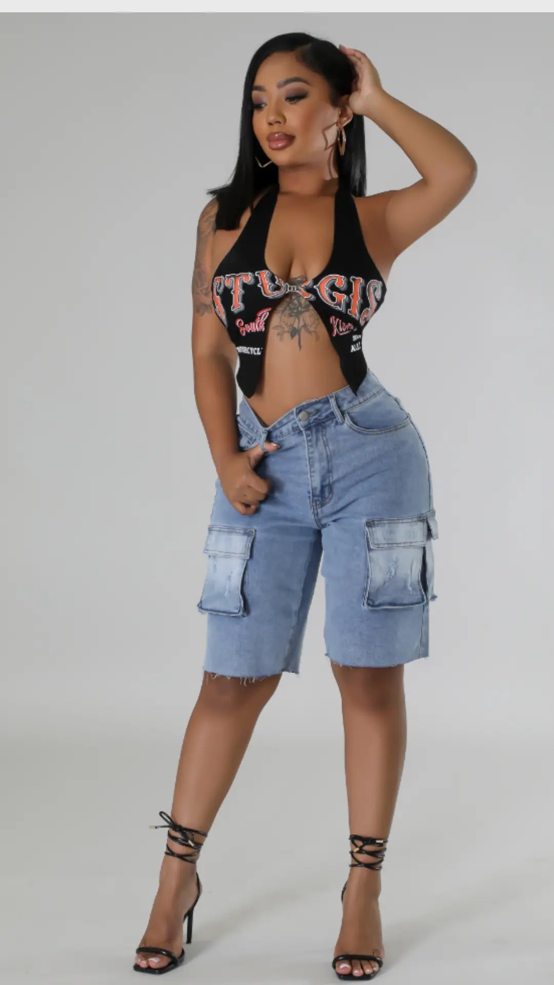 Runway Style Bermuda Shorts - Chic by Taj