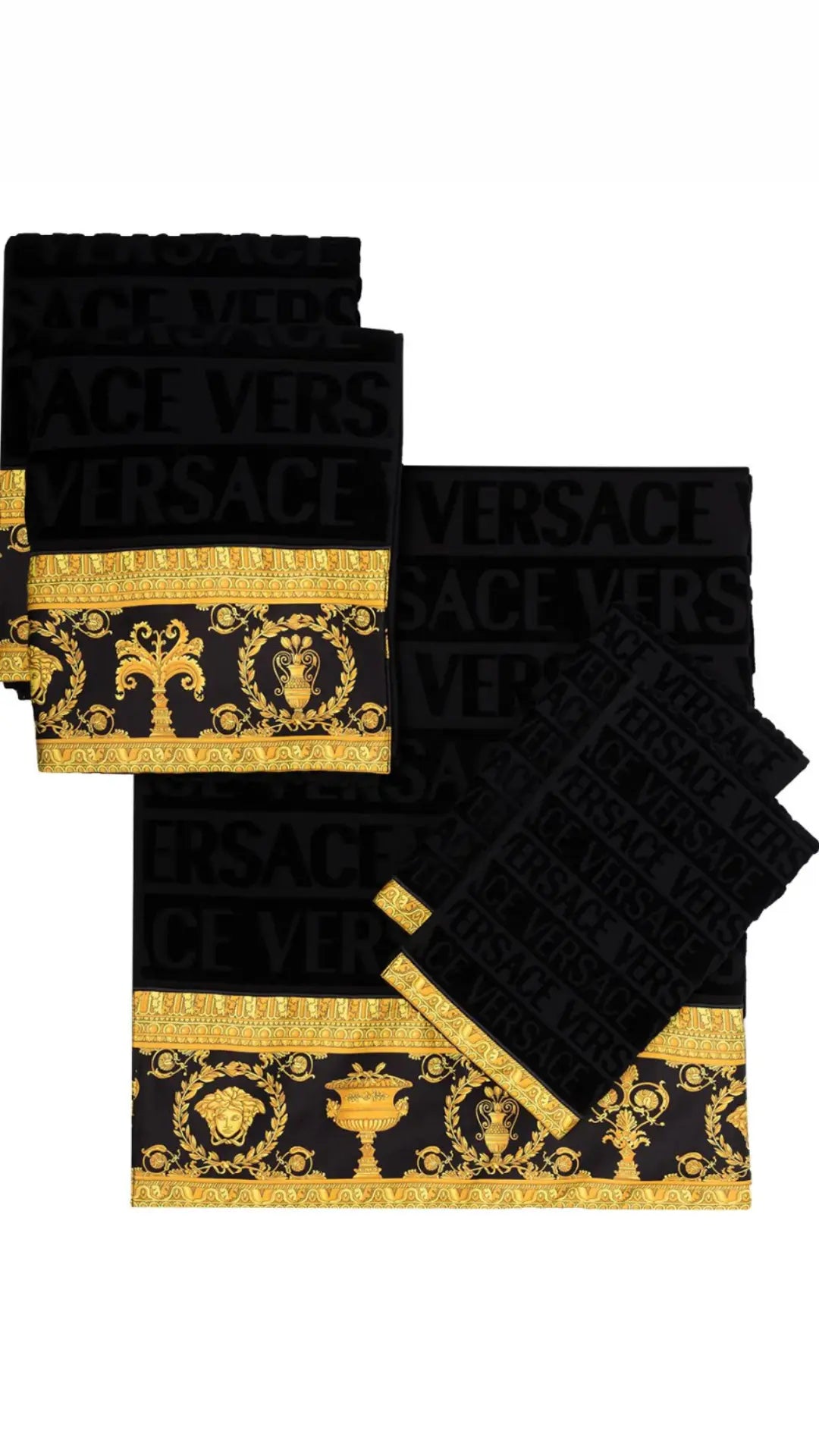 I Love Baroque towel (set of five) - Chic by Taj