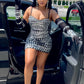 Taj Bling Mini  Dress - Chic by Taj