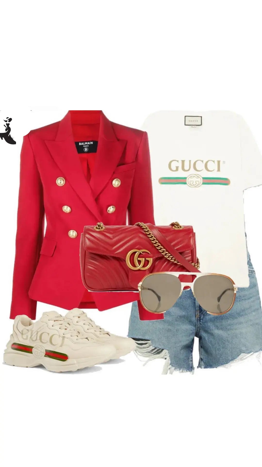 Taj Logo Leather Sneaker - Chic by Taj