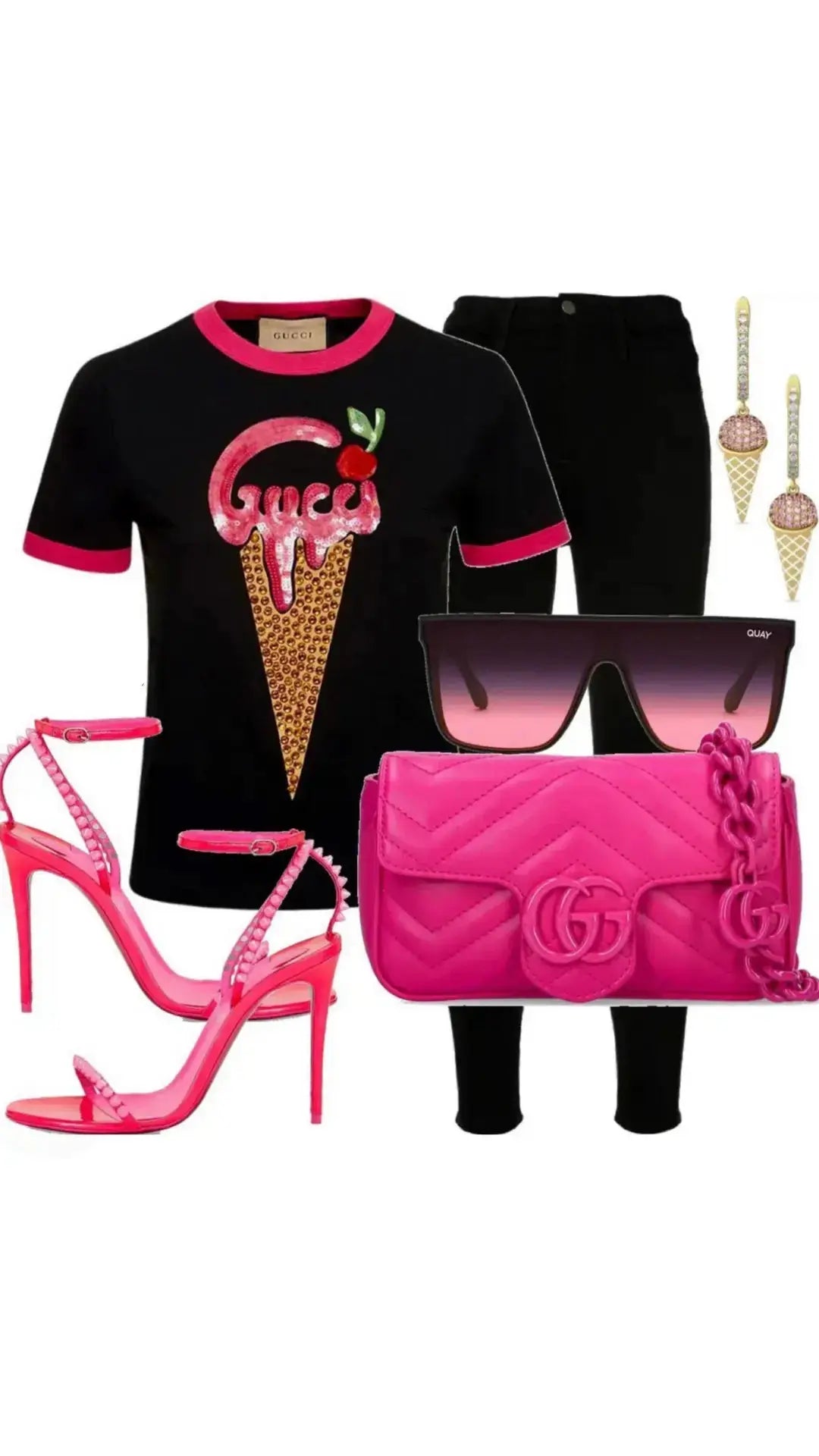 TAJ RED HEELS R5 - Chic by Taj