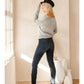 TAJ DENIM CUT PANTS - Chic by Taj