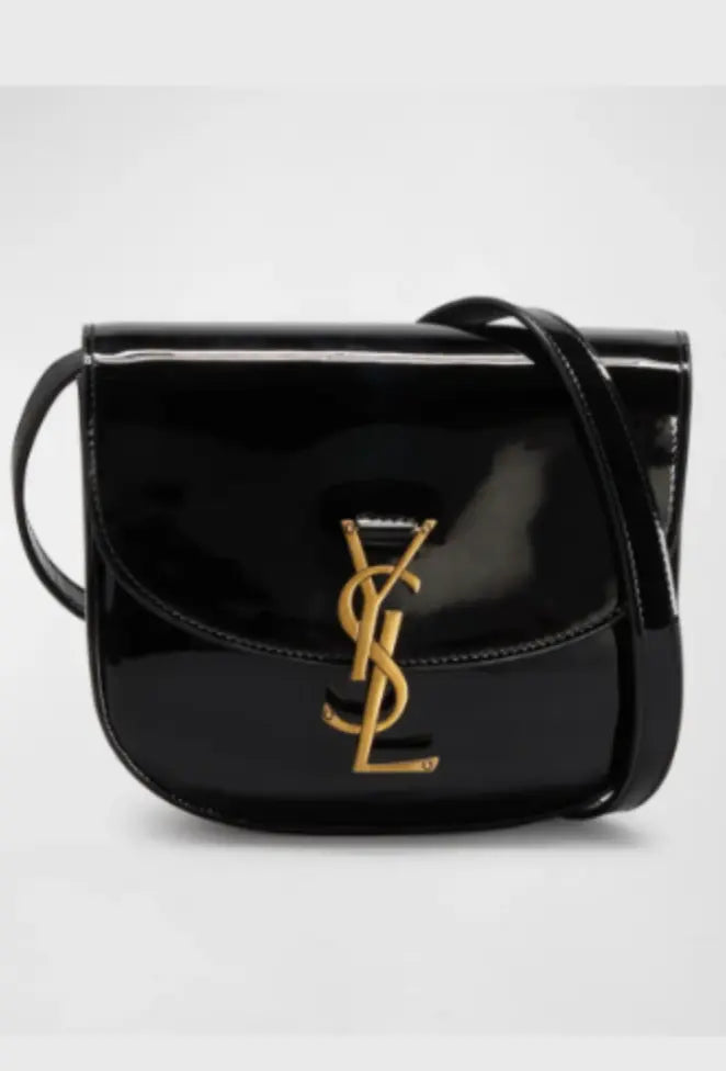 TAJ LOGO PATTENYL BAG. Look# 5 - Chic by Taj