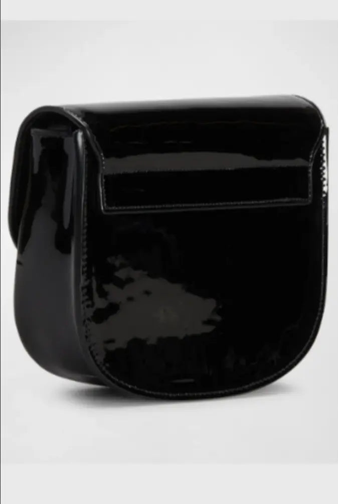 TAJ LOGO PATTENYL BAG. Look# 5 - Chic by Taj