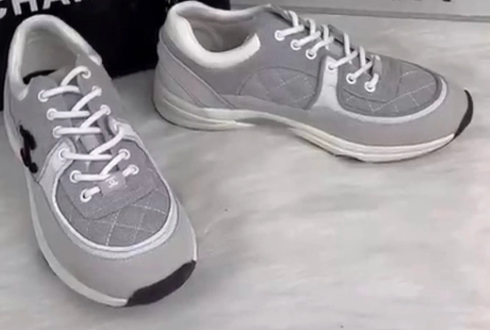 TAJ KNIT & SUEDE SNEAKERS - Chic by Taj