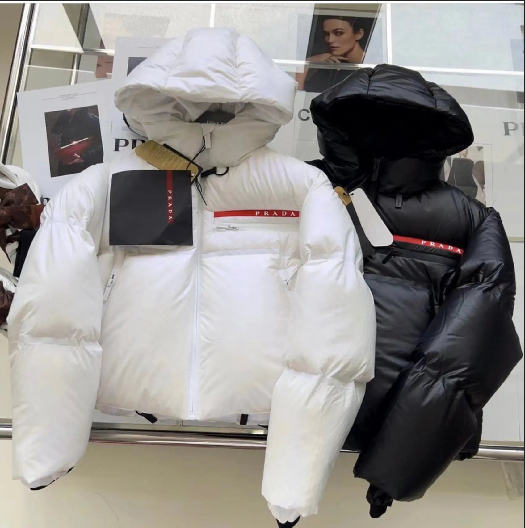 TAJ PUFF LOGO JACKET - Chic by Taj