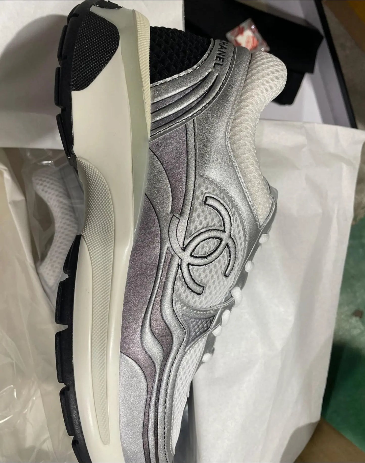 TAJ  LOGO CC SNEAKERS - Chic by Taj