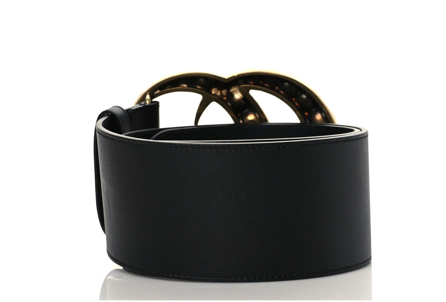 Taj Pearl Double G Wide Belt - Chic by Taj