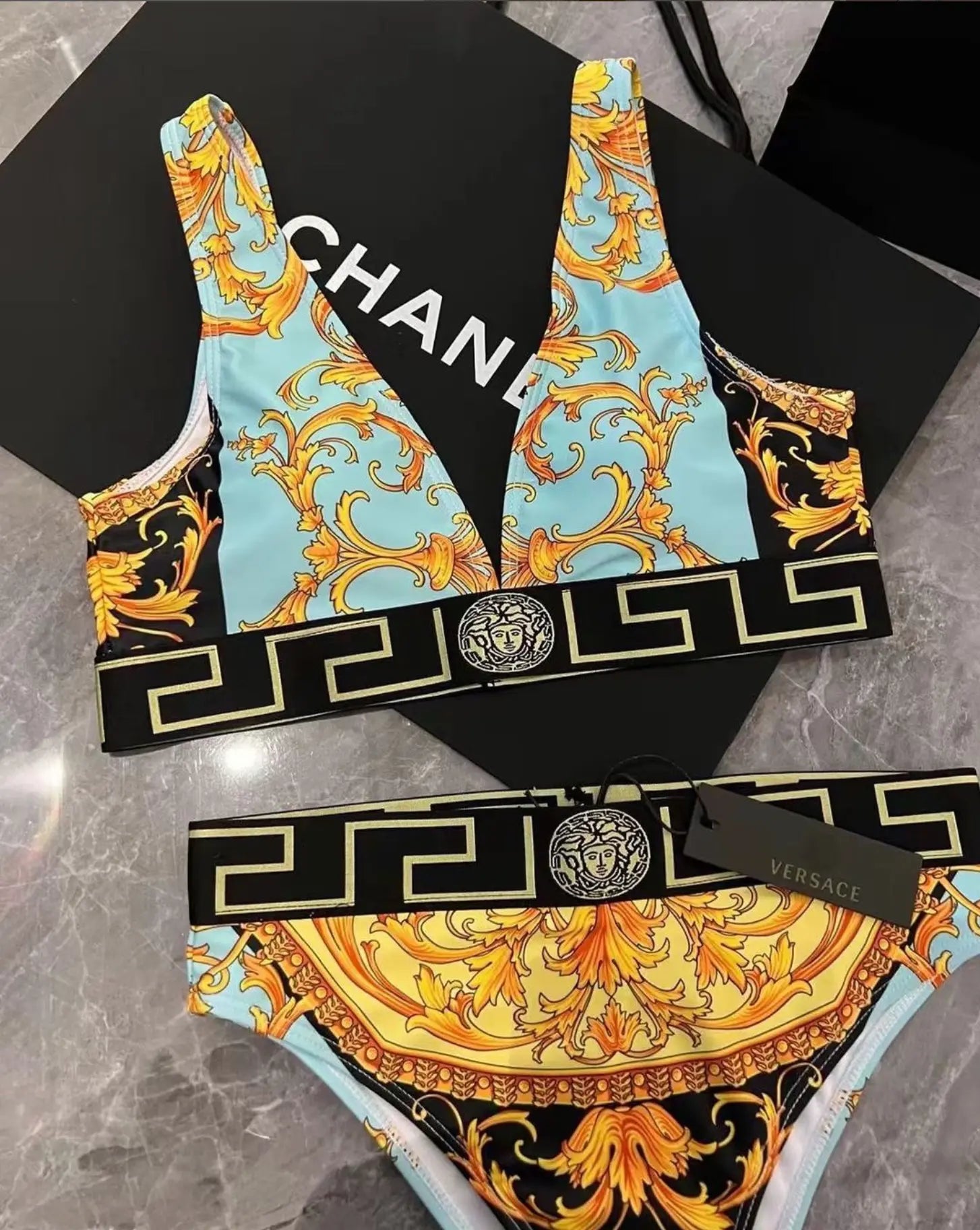 TAJ LOGO SWIMWEAR.  ( SHIP NEXT DAY ) - Chic by Taj