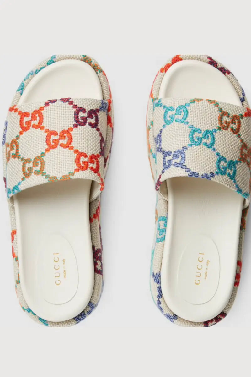 TAJ GG PLATFORM SLIDES - Chic by Taj