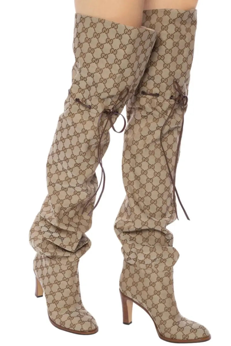 TAJ  KNEE HIGH BOOTS - Chic by Taj