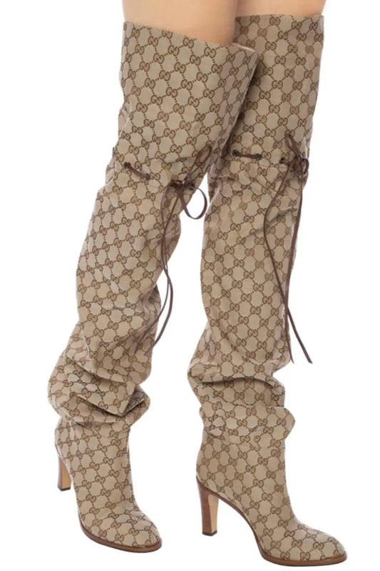 TAJ  KNEE HIGH BOOTS - Chic by Taj