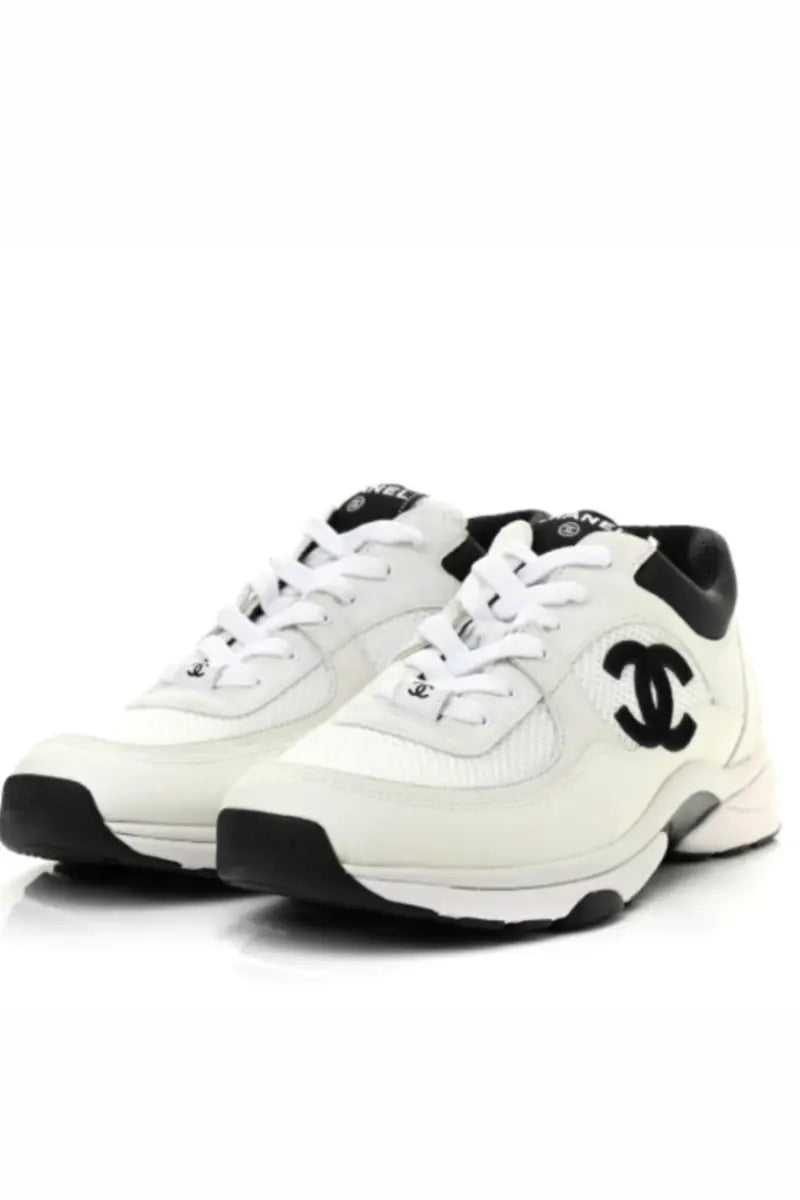 TAJ KNIT & SUEDE SNEAKERS - Chic by Taj