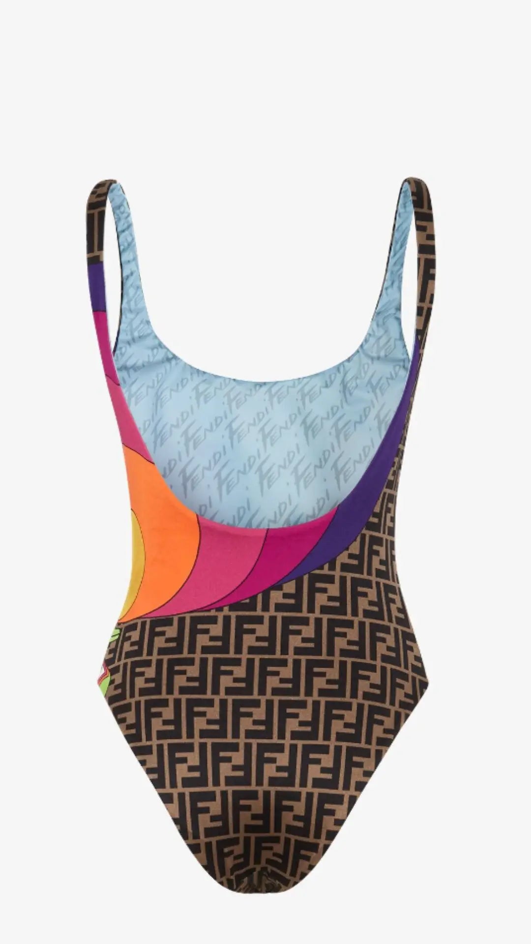 TAJ MULTICOLOR SWIMSUIT.     ( SHIP NEXT DAY ) - Chic by Taj