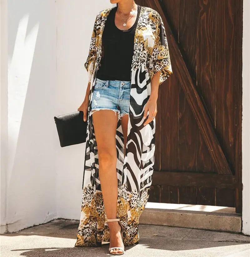 Sexy Bohemian  Kimono - Chic by Taj