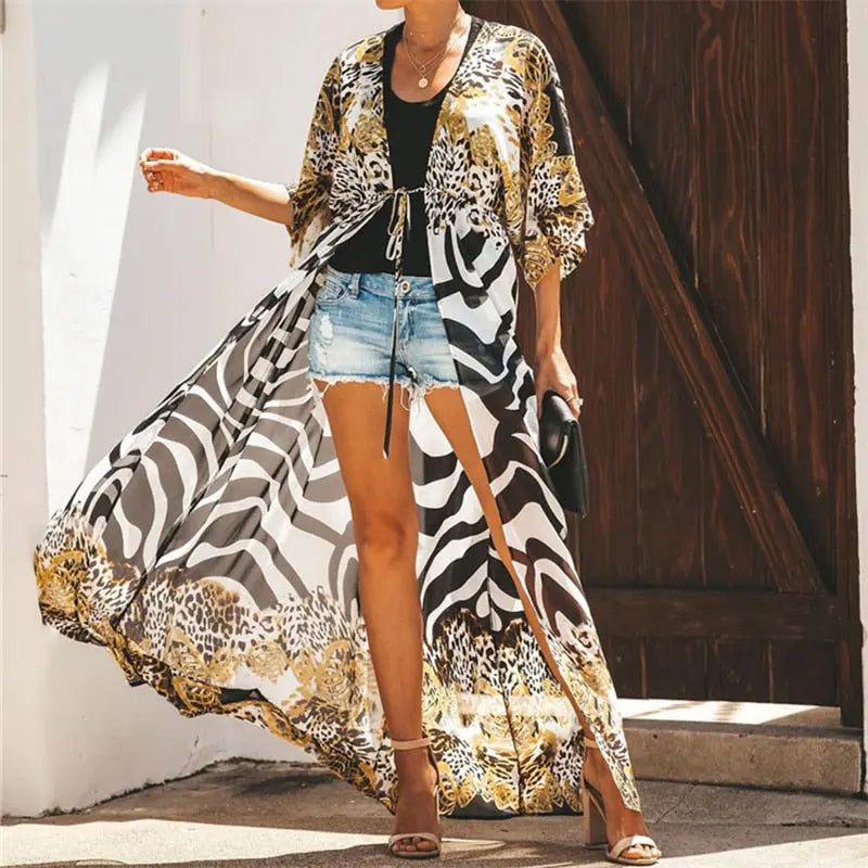 Sexy Bohemian  Kimono - Chic by Taj