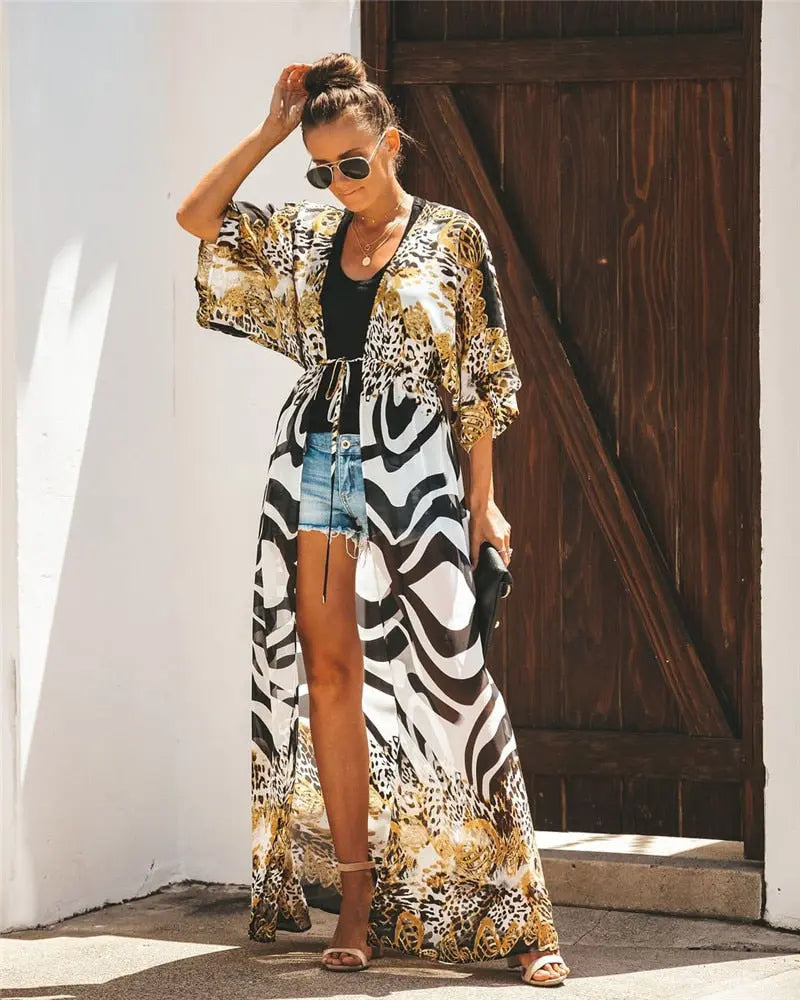 Sexy Bohemian  Kimono - Chic by Taj